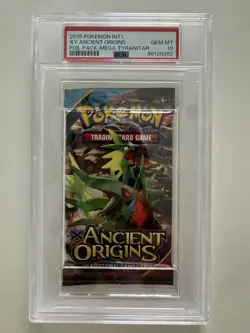Pokemon 2015 Mega Tyranitar XY Ancient Origins Sealed Graded Pack GEM MT PSA 10 - Image 1