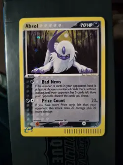 2003 Pokemon ABSOL Holo Rare 2003 ex Dragon #1/97 NEAR MINT - Image 3