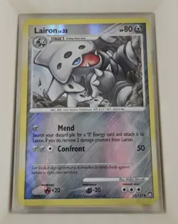 Pokemon Lairon #53/123 - Mysterious Treasures 2007 - Reverse Holo [LP/E] - Image 1