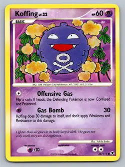 Pokemon TCG Rising Rivals Koffing 68/111 - Image 1