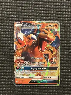 Pokemon 2017 S&M Burning Shadows Charizard GX Holo Ultra Rare Card #20/147 - Image 4
