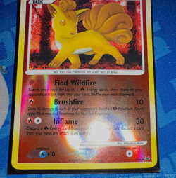 Shiny Vulpix 2009 Platinum SH6 Reverse Holo Pokemon Card - Image 2