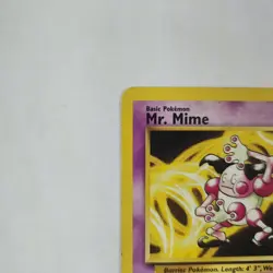 Mr. Mime 27/130 - Rare - Pokemon TCG - Base Set 2 - LP - Image 3