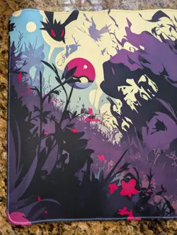 Gengar Spooky TCG Playmat - CCG Gengar Playmat NEW 24x14 Gengar Pokemon TCG Mat - Image 5