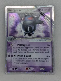 Gengar ex 108/112 Firered & Leafgreen Holo Ultra Rare Pokemon TCG Nintendo - Image 1