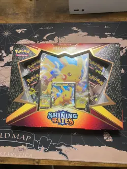 POKEMON TCG Shining Fates Pikachu V Collection Box - Image 1