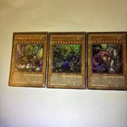 Near-Mint Sphinx Trio: Andro, Theinen, Teleia Yu-Gi-Oh! Cards - Image 1