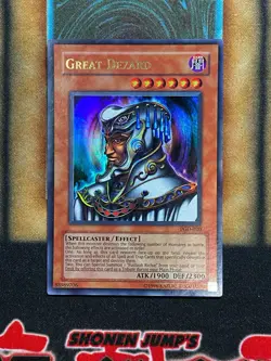 Yugioh Great Dezard PGD-020 Ultra Rare MP - Image 1
