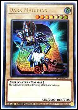 YuGiOh Dark Magician Holo Foil LC01-EN005 UR NM/MT - Image 1