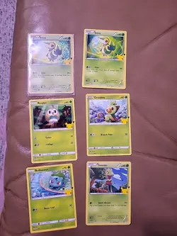 pokemon mcdonalds 25th anniversary Lot, Including Holos - Image 2
