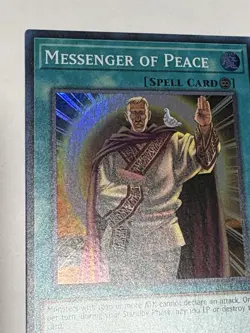 Yugioh! Messenger of Peace SRL-EN102 Super Rare Unlimited 25th Anniversary NM/M - Image 2