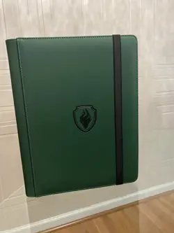 Trading Card Binder 9 Pocket, PU Cover Card Collection Binder for 360 Cards, ... - Image 1