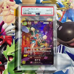 PSA 10 O-Nami SP OP07 OP06-101 500 Years In The Future 2024 ONE PIECE Card Nami - Image 1