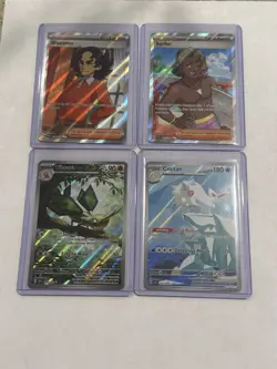 Pokemon Scarlet & Violet Full Art Cards Lot - All Near Mint - Image 1
