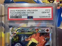 Charizard 212/172 & Mewtwo 221/172 VSTAR Universe SAR PSA10 Pokemon Cards - Image 3