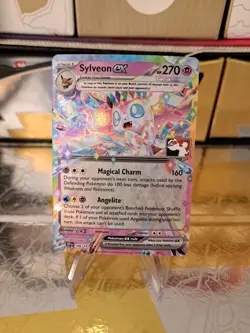 Sylveon Ex Pokemon Prize Pack Series 7 Promo Pokemon Card NM/LP Stamp - Image 1