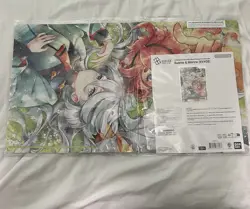 Gundam Card Game Official Playmat and Card Set Suletta & Miorine [EVX02] Sealed - Image 1