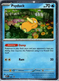 Psyduck MEP 007 Holo ME: Mega Evolution Promo - Pokemon Card - NM - Image 1