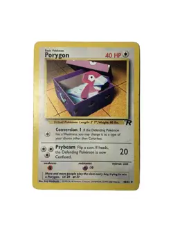 Pokemon TCG Porygon Team Rocket 48 Regular Unlimited Uncommon - Image 1