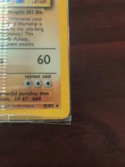 1999 Pokemon Base Set Machamp Holo 1st Edition Sealed Promo Card - Image 2