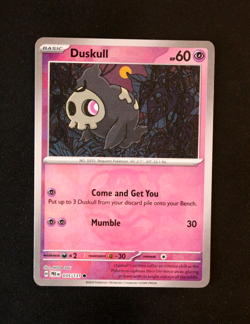 Pokemon Card - Duskull 035/131 Master Ball Reverse - Prismatic Evolutions - NM ⭐ - Image 1