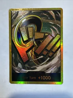 One Piece TCG (Crocodile) (Gold) Don Card326) Premium Booster + Op09-46 Alt Art - Image 2
