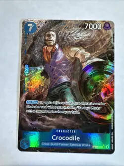 One Piece TCG (Crocodile) (Gold) Don Card326) Premium Booster + Op09-46 Alt Art - Image 3