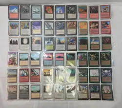 Vtg Magic The Gathering 279 Cards mix lot 1995 some modern black white borders - Image 1