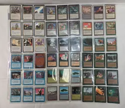 Vtg Magic The Gathering 279 Cards mix lot 1995 some modern black white borders - Image 2