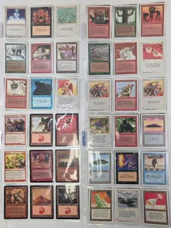 Vtg Magic The Gathering 279 Cards mix lot 1995 some modern black white borders - Image 5