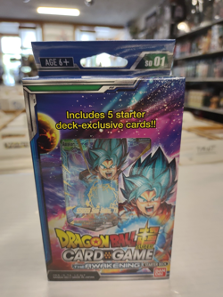 SEALED AWAKENING SD01 Starter Deck BOX DRAGON BALL TCG super card game Bandai - Image 1