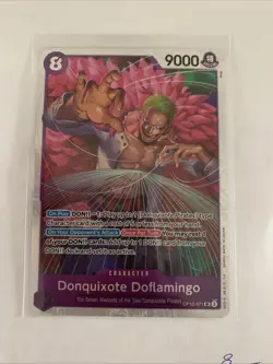 Donquixote Doflamingo SR OP10-071 Royal Blood One Piece Card Game NM - Image 1