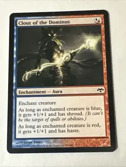 Clout Of The Dominus X1 Eventide NM Condition See Pics Front Back - Image 1