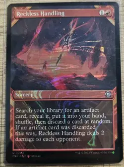 Reckless Handling - HALO FOIL - March of the Machine: The Aftermath - NM - Image 1