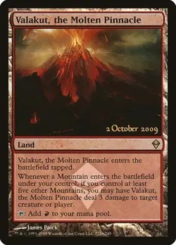 Valakut, the Molten Pinnacle - Foil Promo Zendikar MP MTG - Image 1