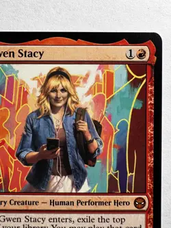 Gwen Stacy Ghost-Spider 078 - MTG Marvel’s Spider-Man - Mythic DFC - Image 3