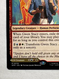 Gwen Stacy Ghost-Spider 078 - MTG Marvel’s Spider-Man - Mythic DFC - Image 5