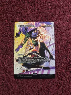 Relentless Assault 0025 Regular Borderless Marvels Spider-Man - Image 1