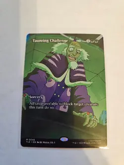 Taunting Challenge Borderless MTG Avatar: TLA Eternal-Legal Nm/M *ON HAND* - Image 1