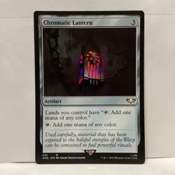 MTG Chromatic Lantern Magic: The Gathering Warhammer 40K Rare #232 - Image 1