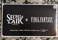 Gilded Lotus (Rainbow Foil) (909) Sealed Final Fantasy Secret Lair MtG Magic J&R - Image 1