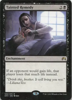 Tainted Remedy R Magic Origins 120 - LP MTG - Image 1