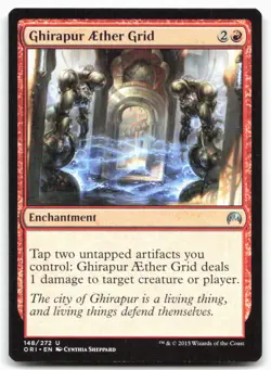 MTG Ghirapur Aether Grid U Magic Origins 148 MP - Image 1