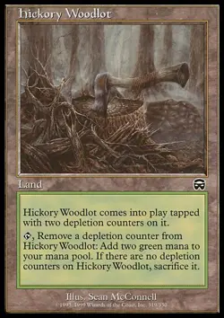 Hickory Woodlot x1 1x Mercadian Masques NM MTG - Image 1