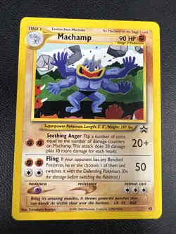 2002 Promos - Wizards Black Star Machamp Stage 2/Promo #43 - Image 1