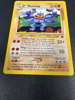 2002 Promos - Wizards Black Star Machamp Stage 2/Promo #43 - Image 3