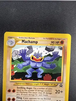2002 Promos - Wizards Black Star Machamp Stage 2/Promo #43 - Image 5