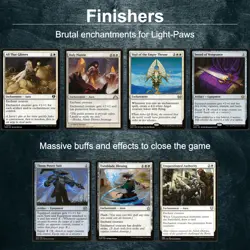 Light-Paws, Emperor's Voice Magic Gathering Commander Auras Deck EDH - Image 5