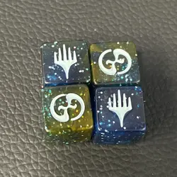 MTG Magic Doctor Who Planechase Planar Die Set of 4 🔥 - Image 1
