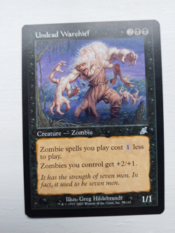 Undead Warchief Scourge Rare MTG Magic the Gathering [Commander] NM/M - Image 1